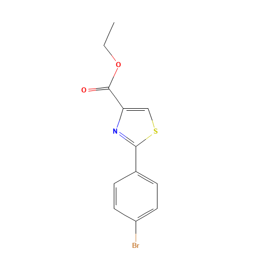2-(4-BROMO-PHENYL)-THIAZOLE-4-CARBOXYLIC ACID ETHYL ESTER (CAS: 885278-75-1) - Related Chemical Product