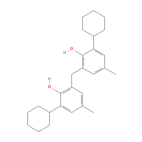 2,2'-Methylenebis(6-cyclohexyl-4-methyl)phenol (CAS: 4066-02-8) - Related Chemical Product