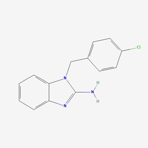 1-(4-Chlorophenylmethyl)-2-aminobenzimidazole (CAS: 109635-38-3) - Related Chemical Product
