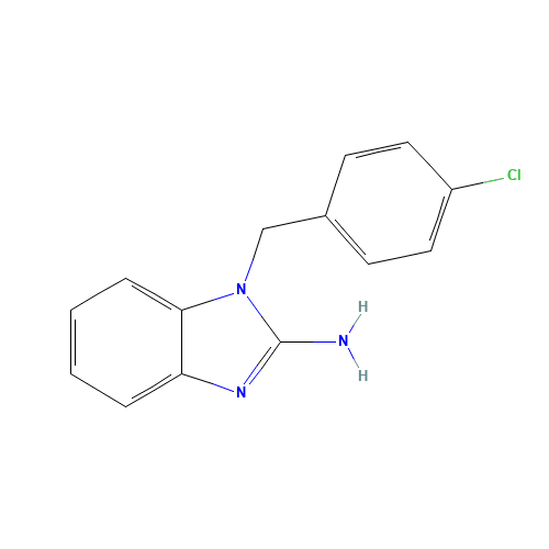 1-(4-Chlorophenylmethyl)-2-aminobenzimidazole (CAS: 109635-38-3) - Related Chemical Product
