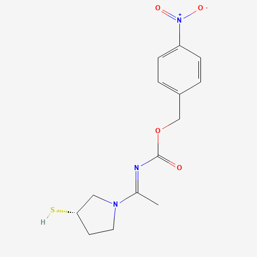 (S)-P1-(3-MERCAPTO-1-PYRROLIDINYL)ETHYLIDENE]-(4-NITROPHENYL)METHYL ESTER,CARBAMIC ACID (CAS: 90505-36-5) - Related Chemical Product
