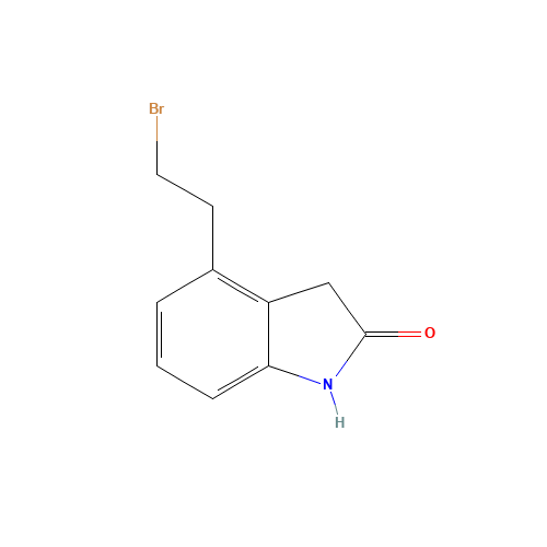 4-(2'-BROMOETHYL)-1,3-DIHYDRO-2H-INDOLE-2-ONE (CAS: 120427-96-5) - Related Chemical Product