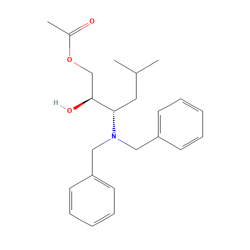 ACETIC ACID (2R,3S)-3-DIBENZYLAMINO-2-HYDROXY-5-METHYLHEXYL ESTER (CAS: 871948-93-5) - Related Chemical Product