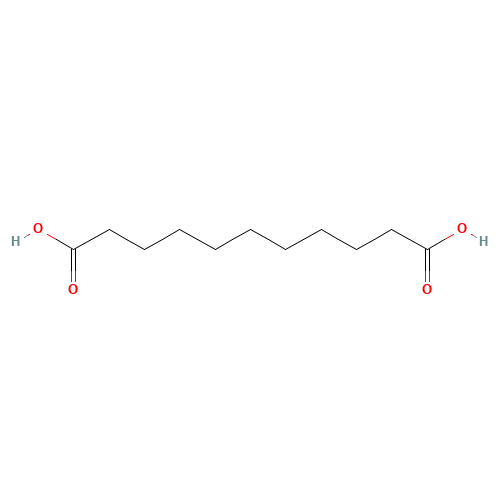 Undecanedioic acid (CAS: 1852-04-6) - Chemical Structure and Molecular Formula 