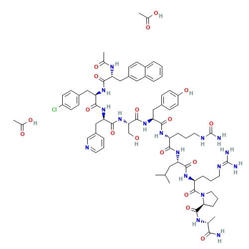 Cetrorelix acetate (CAS: 130143-01-0) - Related Chemical Product