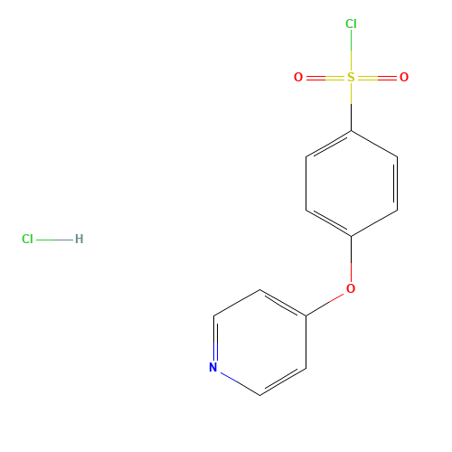 4-(4-PYRIDYLOXY)BENZENESULFONYL CHLORIDE HYDROCHLORIDE (CAS: 192330-49-7) - Related Chemical Product