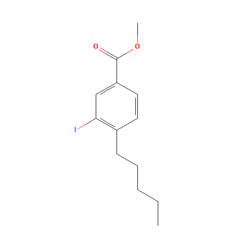 methyl 3-iodo-4-pentylbenzoate (CAS: 1131614-32-8) - Related Chemical Product