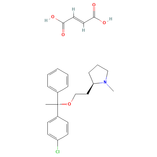 Clemastine fumarate (CAS: 14976-57-9) - Related Chemical Product