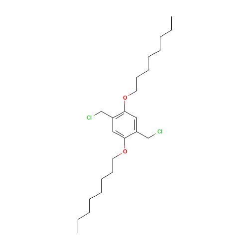 2 5-BIS(CHLOROMETHYL)-1 4-BIS(OCTYLOXY)& (CAS: 174230-68-3) - Related Chemical Product