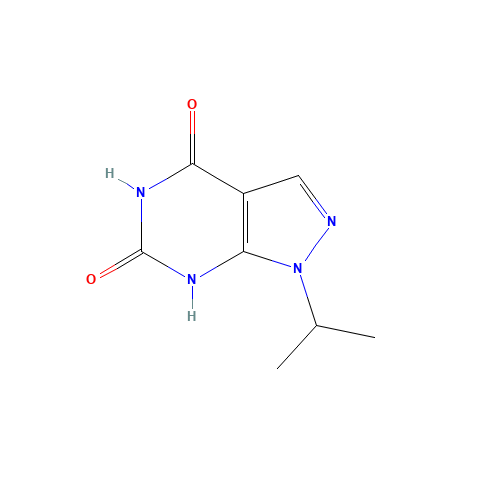 1-isopropyl-1H-pyrazolo[3,4-d]pyrimidine-4,6(5H,7H)-dione (CAS: 21254-21-7) - Related Chemical Product