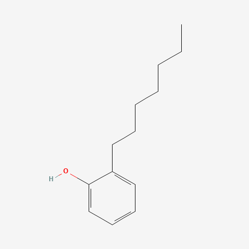 2-heptylphenol (CAS: 26997-02-4) - Chemical Structure and Molecular Formula 