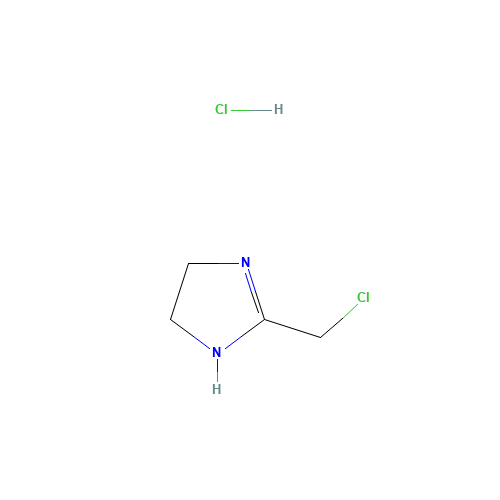 2-(Chloromethyl)-4,5-dihydro-1H-imidazole hydrochloride (CAS: 13338-49-3) - Related Chemical Product