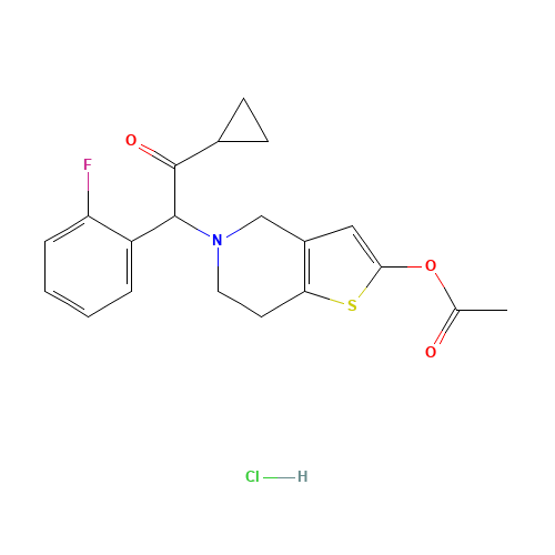 PRASUGREL HYDROCHLORIDE (CAS: 389574-19-0) - Related Chemical Product