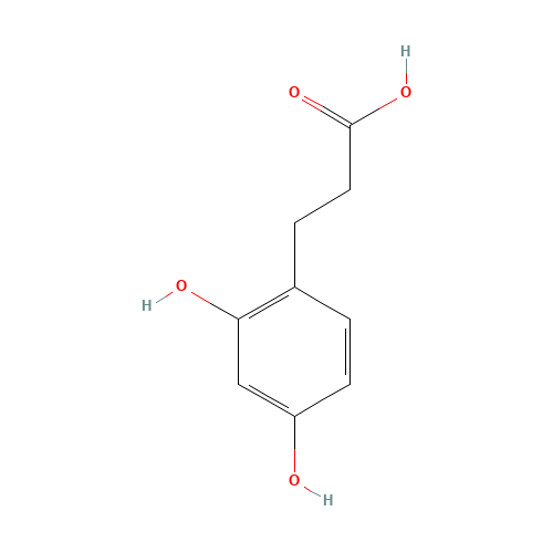 3-(2,4-DIHYDROXYPHENYL)PROPIONIC ACID (CAS: 5631-68-5) - Related Chemical Product