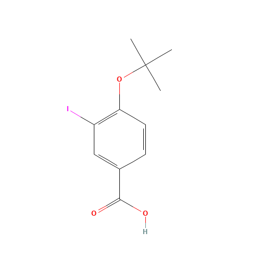 4-tert-butoxy-3-iodobenzoic acid (CAS: 1131614-11-3) - Related Chemical Product