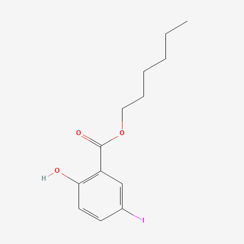 hexyl 2-hydroxy-5-iodobenzoate (CAS: 15125-93-6) - Related Chemical Product