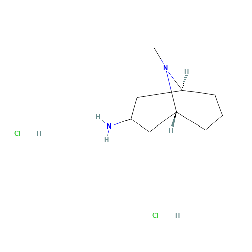 Endo-3-amine-9-methyl-9-azabicyclo[3,3,1]nonane dihydrochloride (CAS: 135906-03-5) - Related Chemical Product