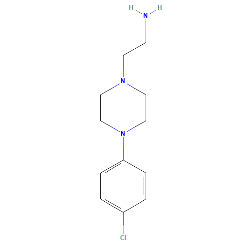 4-(4-CHLOROPHENYL)-1-PIPERAZINEETHANAMINE (CAS: 40255-46-7) - Related Chemical Product