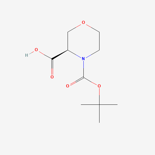 4-Boc-3(R)-morpholinecarboxylic acid (CAS: 869681-70-9) - Related Chemical Product