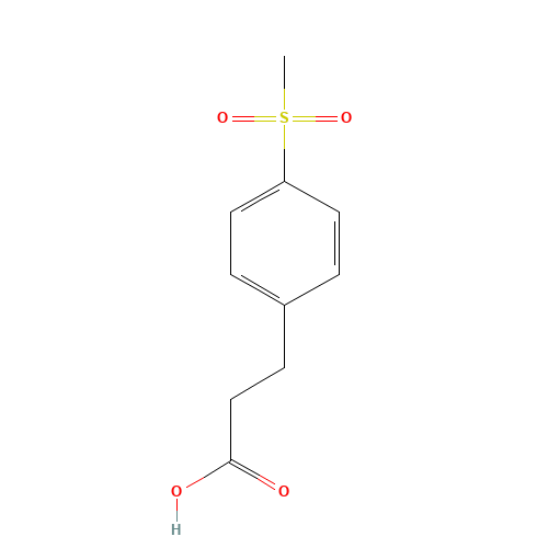 3-[4-(METHYLSULFONYL)PHENYL]PROPANOIC ACID (CAS: 387350-46-1) - Related Chemical Product