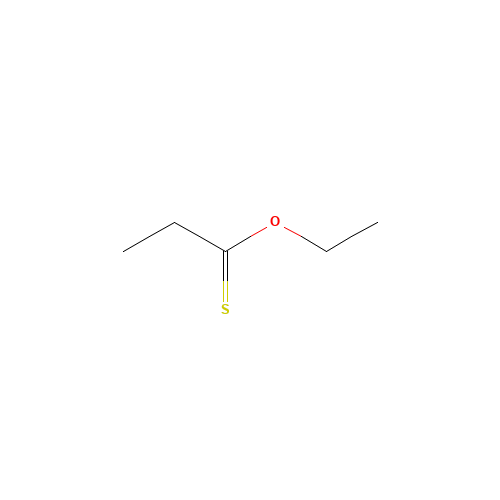 Ethyl thiopropionate (CAS: 924-45-8) - Chemical Structure and Molecular Formula 