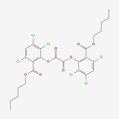 Bis(2-carbopentyloxy-3,5,6-trichlorophenyl) oxalate (CAS: 75203-51-9) - Related Chemical Product