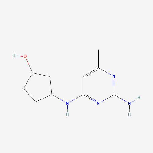 (1R,3R)-3-(2-amino-6-methylpyrimidin-4-ylamino)cyclopentanol (CAS: 1184919-68-3) - Related Chemical Product