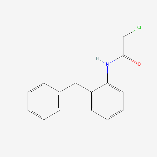 N-[2-(Phenylmethyl)phenyl]-2-chloroacetamide (CAS: 21535-43-3) - Related Chemical Product