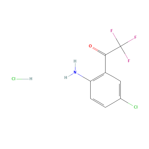 4-Chloro-2-(trifluoroacetyl)aniline hydrochloride (CAS: 173676-59-0) - Related Chemical Product