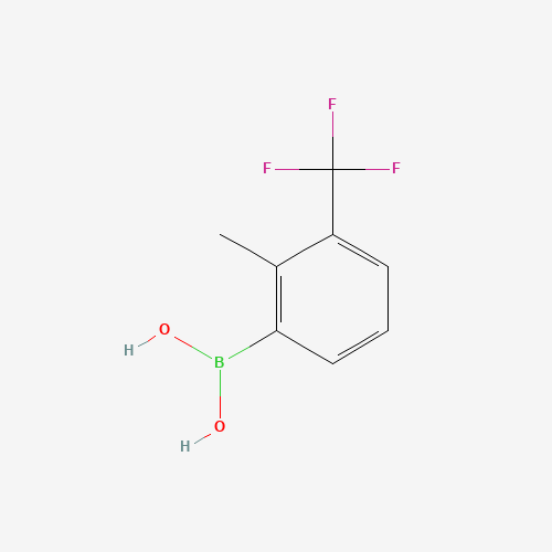 2-Methyl-3-trifluoromethyl-phenylboronic acid (CAS: 947533-86-0) - Related Chemical Product