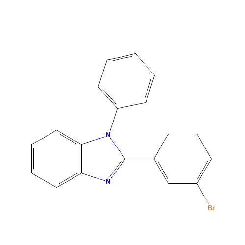 2-(3-bromophenyl)-1-phenyl-1H-benzimidazole (CAS: 760212-40-6) - Related Chemical Product