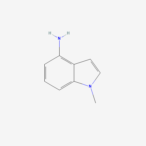 1-METHYL-1H-INDOL-4-AMINE (CAS: 85696-95-3) - Chemical Structure and Molecular Formula 