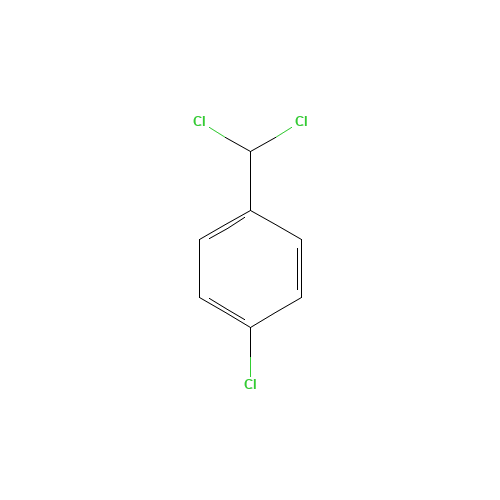 4-chloro-1-(dichloromethyl)benzene (CAS: 13940-94-8) - Chemical Structure and Molecular Formula 