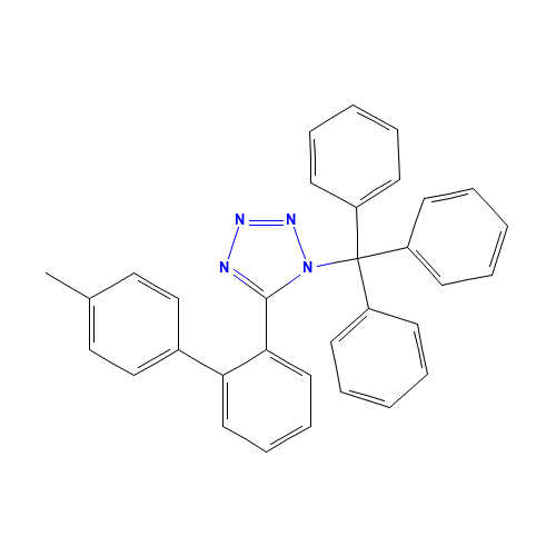 5-(4'-Methylbiphenyl-2-yl)-1-trityl-1H-tetrazole (CAS: 124750-53-4) - Related Chemical Product