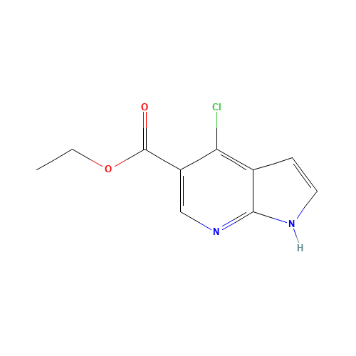 4-Chloro-1H-pyrrolo[2,3-b]pyridine-5-carboxylic acid ethyl ester (CAS: 885500-55-0) - Related Chemical Product