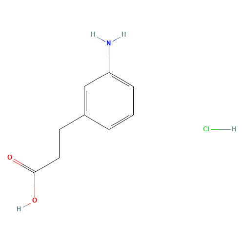 3-(3-AMINO-PHENYL)-PROPIONIC ACID HYDROCHLORIDE (CAS: 102879-44-7) - Related Chemical Product