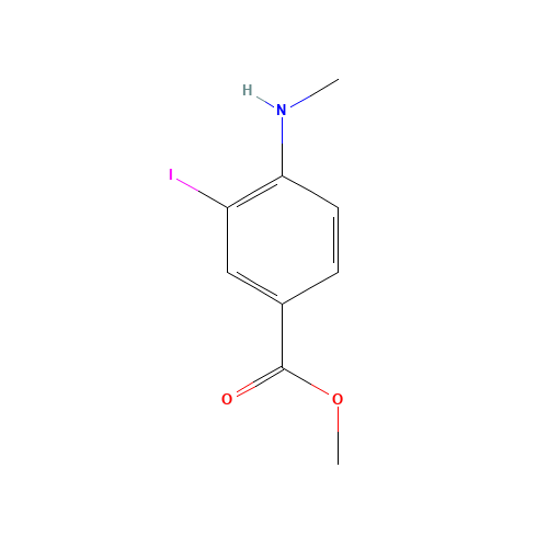 methyl 3-iodo-4-(methylamino)benzoate (CAS: 868540-77-6) - Related Chemical Product