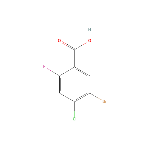 5-BROMO-4-CHLORO-2-FLUOROBENZOIC ACID (CAS: 289038-22-8) - Related Chemical Product