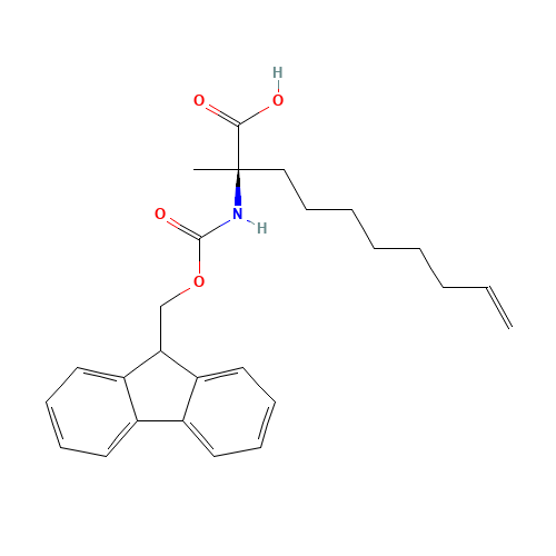 (R)-N-Fmoc-2-(7'-octenyl) alanine (CAS: 945212-26-0) - Related Chemical Product