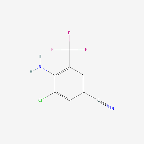2-AMINO-3-CHLORO-5-CYANOBENZOTRIFLUORIDE (CAS: 62584-25-2) - Related Chemical Product
