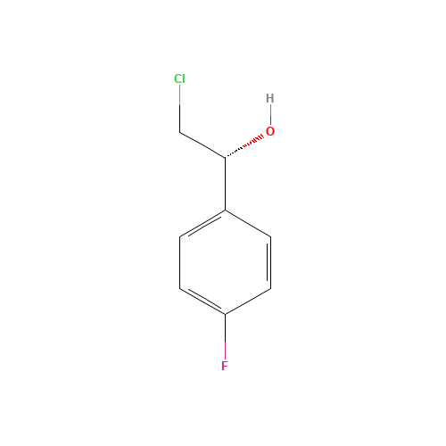 (R)-2-Chloro-1-(4-fluorophenyl)ethanol (CAS: 126534-43-8) - Related Chemical Product