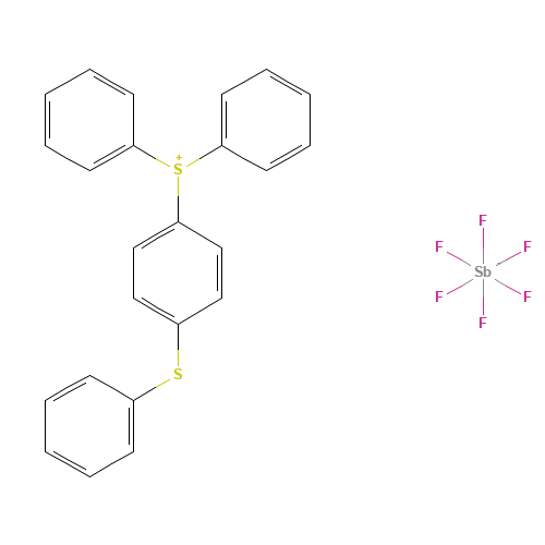 4-Thiophenyl phenyl diphenyl sulfonium hexafluoroantimonate (CAS: 71449-78-0) - Related Chemical Product