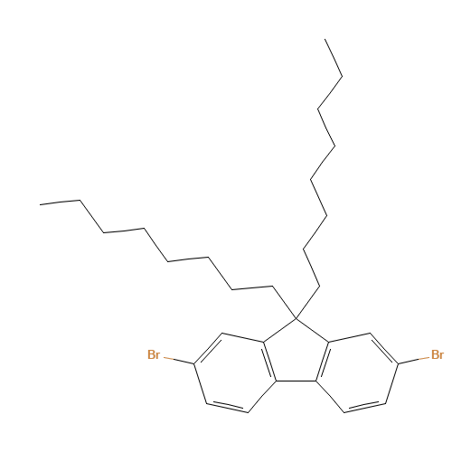 9,9-Dioctyl-2,7-dibromofluorene (CAS: 198964-46-4) - Related Chemical Product