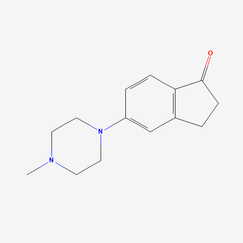 5-(4-METHYL-PIPERAZIN-1-YL)-INDAN-1-ONE (CAS: 866849-23-2) - Related Chemical Product