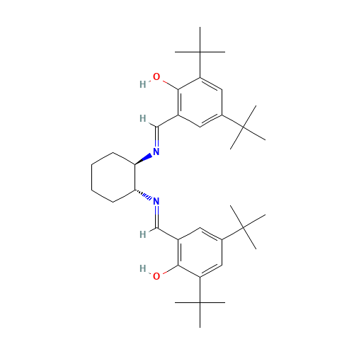 (R,R)-(-)-N,N'-BIS(3,5-DI-TERT-BUTYLSALICYLIDENE)-1,2-CYCLOHEXANEDIAMINE (CAS: 135616-40-9) - Related Chemical Product