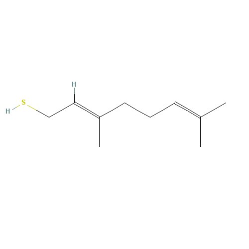 (E)-3,7-Dimethylocta-2,6-diene-1-thiol (CAS: 39067-80-6) - Related Chemical Product