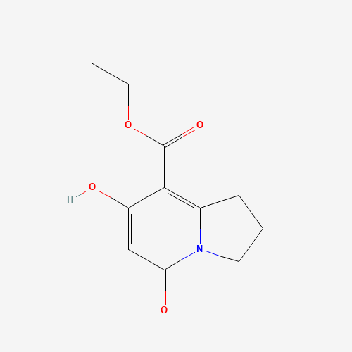 ethyl 7-hydroxy-5-oxo-1,2,3,5-tetrahydroindolizine-8-carboxylate (CAS: 72130-68-8) - Related Chemical Product