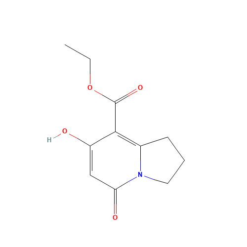 ethyl 7-hydroxy-5-oxo-1,2,3,5-tetrahydroindolizine-8-carboxylate (CAS: 72130-68-8) - Related Chemical Product