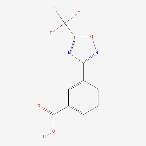 3-(5-(Trifluoromethyl)-1,2,4-oxadiazol-3-yl)benzoicacid (CAS: 1092400-82-2) - Related Chemical Product