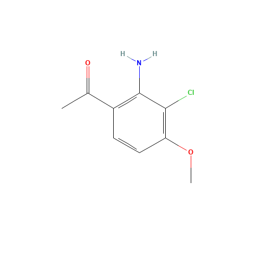 Ethanone,1-(2-amino-3-chloro-4-methoxyphenyl)- (CAS: 923289-36-5) - Related Chemical Product